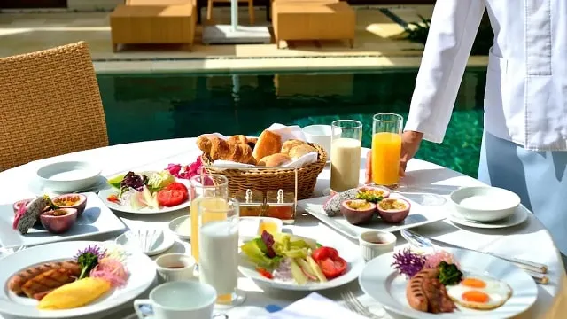 ジ・ウザテラス ビーチクラブヴィラズ_インルームダイニング